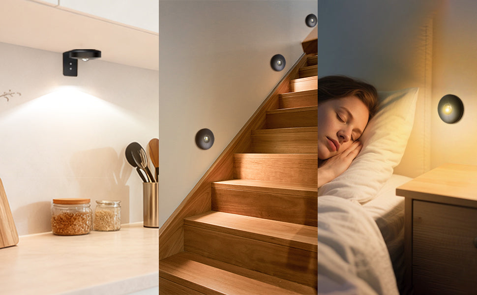 6-Pack Rechargeable LED RGB Puck Lights with Remote, 1200mAh Battery, 15 Colors, Magnetic or Bracket Mount, Charging Dock, Under Cabinet Lights for Kitchen, Closet, Bedroom