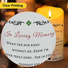 Electronic Flameless Candle - Realistic Wax Memorial Candle with Remote Control, Timer, and Condolence Message, Perfect for Remembering Loved Ones (2 Pack, 4" W × 7" H (Bird)