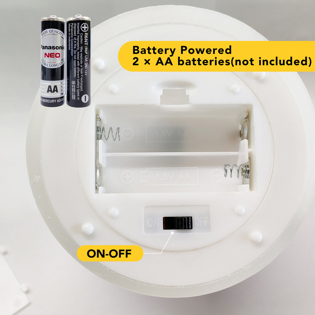 Electronic Flameless Candle - Realistic Wax Memorial Candle with Remote Control, Timer, and Condolence Message, Perfect for Remembering Loved Ones (2 Pack, 4" W × 7" H (Flower)